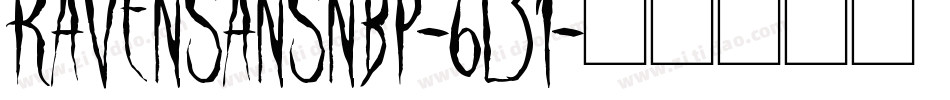 RavenSansNbp-6L31字体转换