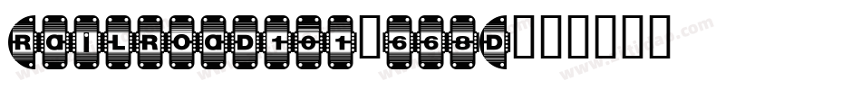 Railroad101-668D字体转换
