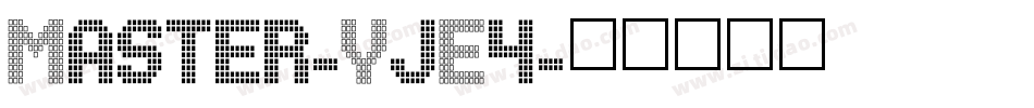 Master-YjE4字体转换