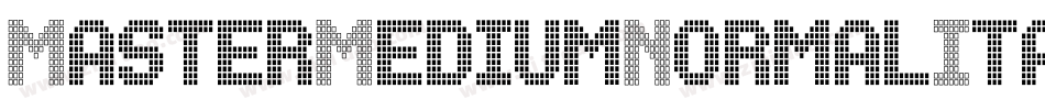 MasterMediumNormalItalic-7LjB字体转换