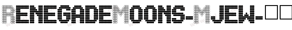 RenegadeMoons-Mjew字体转换