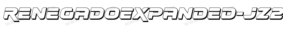 RenegadoExpanded-jz27字体转换