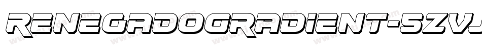 RenegadoGradient-5ZVj字体转换