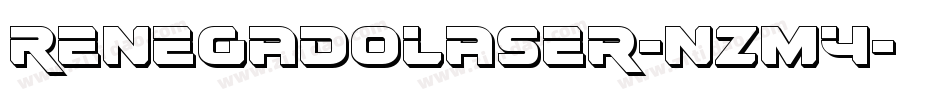 RenegadoLaser-nzm4字体转换