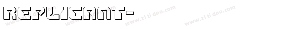 Replicant字体转换