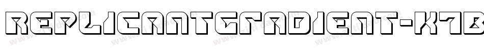 ReplicantGradient-K7BBe字体转换