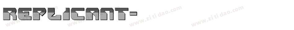 Replicant字体转换