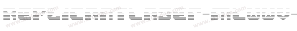 ReplicantLaser-mLWWv字体转换
