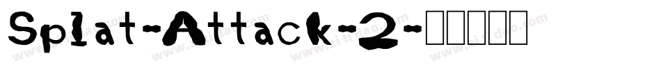 Splat-Attack-2字体转换