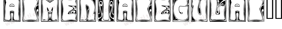 ArmeniaRegular-2yKW字体转换