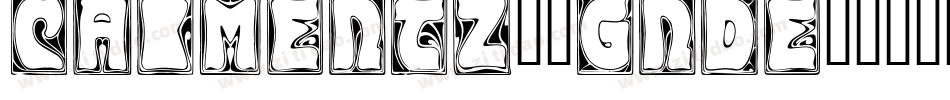 Carmentz-1Gnde字体转换