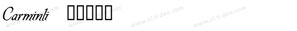 Carminli字体转换
