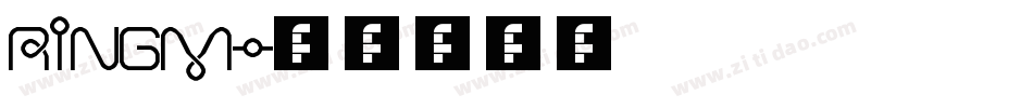 RINGM字体转换