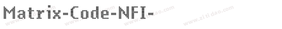Matrix-Code-NFI字体转换