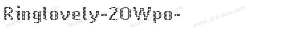 Ringlovely-2OWpo字体转换
