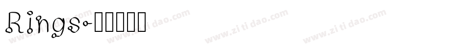 Rings字体转换