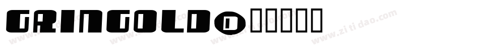 Gringold字体转换