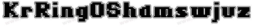 KrRingOShams-wjvz字体转换