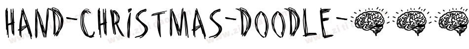 Hand-Christmas-Doodle字体转换