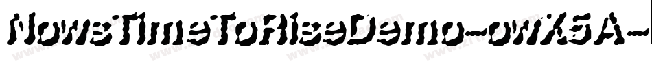 NowsTimeToRiseDemo-owX5A字体转换