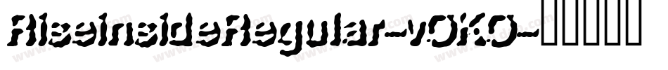 RiseinsideRegular-vOKO字体转换