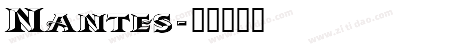 Nantes字体转换
