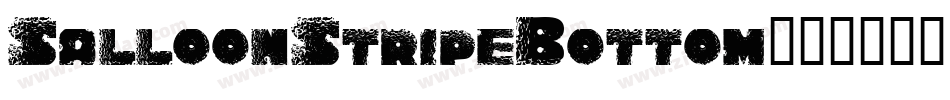 SalloonStripeBottom字体转换