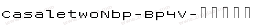 CasaletwoNbp-Bp4V字体转换