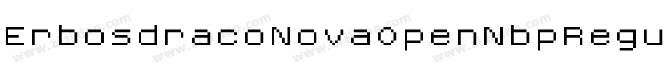 ErbosdracoNovaOpenNbpRegular-yGa5字体转换