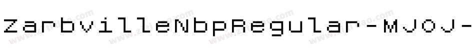 ZarbvilleNbpRegular-MJOJ字体转换