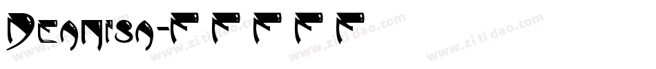 Deanisa字体转换