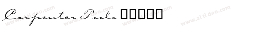 Carpenter-Tools字体转换