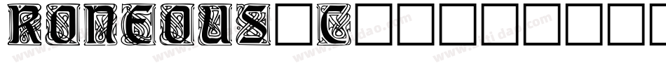 RONEOUS_Caps字体转换