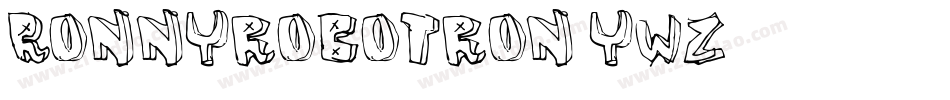 Ronnyrobotron-5ywz字体转换