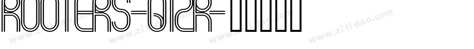 Rooters-q1zr字体转换