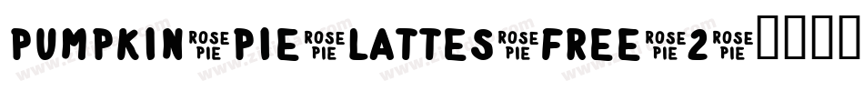 Pumpkin-Pie-Lattes-FREE-2字体转换