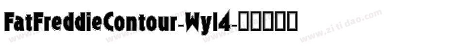 FatFreddieContour-Wyl4字体转换