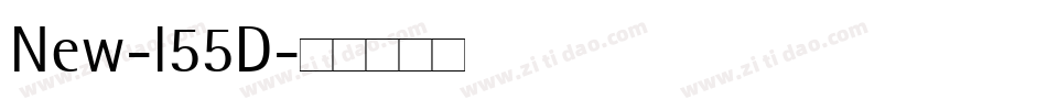 New-l55D字体转换