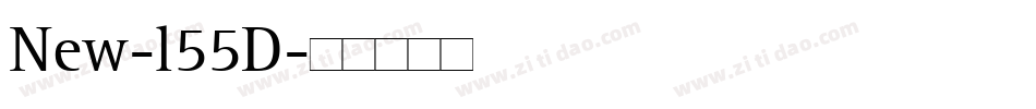 New-l55D字体转换