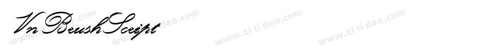 VnBrushScript字体转换