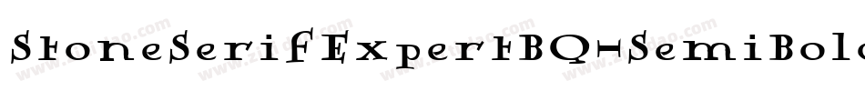 StoneSerifExpertBQ-SemiBold字体转换