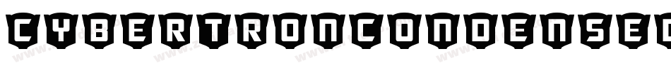 CybertronCondensedItalic-7vEl字体转换