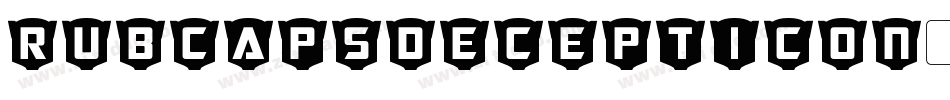 RubcapsDecepticon-BeV5字体转换