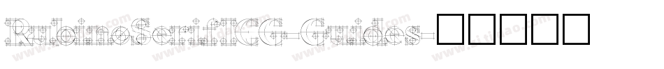 RubinoSerifICG-Guides字体转换