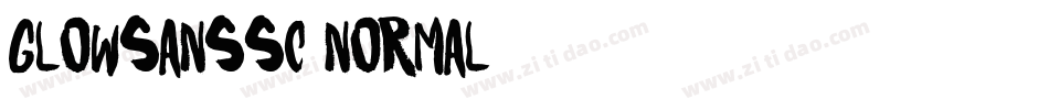 GlowSansSC-Normal-字体转换