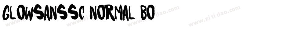 GlowSansSC-Normal-Bo字体转换