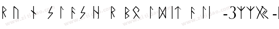 RuneSlasherBoldItalic-3zzjy字体转换