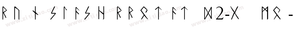 RuneSlasherRotated2-jEEmO字体转换