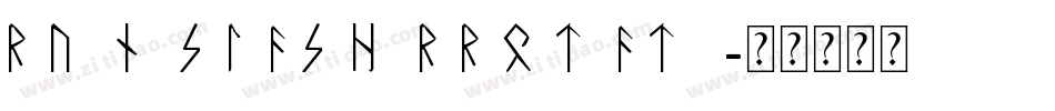 runeslasherrotate字体转换