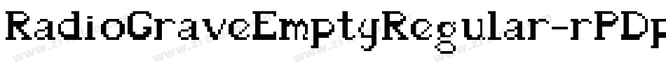 RadioGraveEmptyRegular-rPDp字体转换